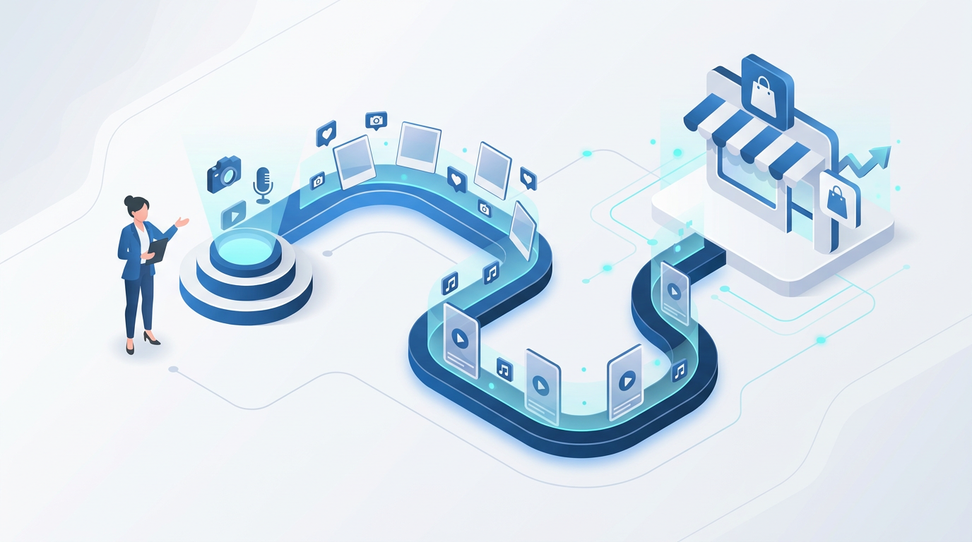 Social media content strategy for an e-commerce brand
